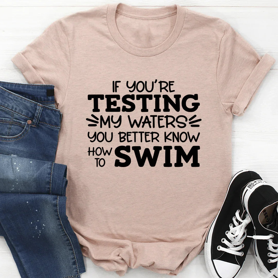 Testing My Waters Tee - Korvel