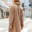 Texture Button Up Dropped Shoulder Coat - Korvel