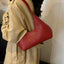 Texture PU Leather Shoulder Bag - Korvel