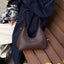 Texture PU Leather Shoulder Bag - Korvel
