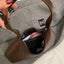 Texture PU Leather Shoulder Bag - Korvel