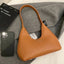 Texture PU Leather Shoulder Bag - Korvel