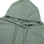 Textured Drawstring Long Sleeve Hooded Dress