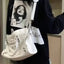 Gothic PU Leather Rivet Shoulder Bag for Women