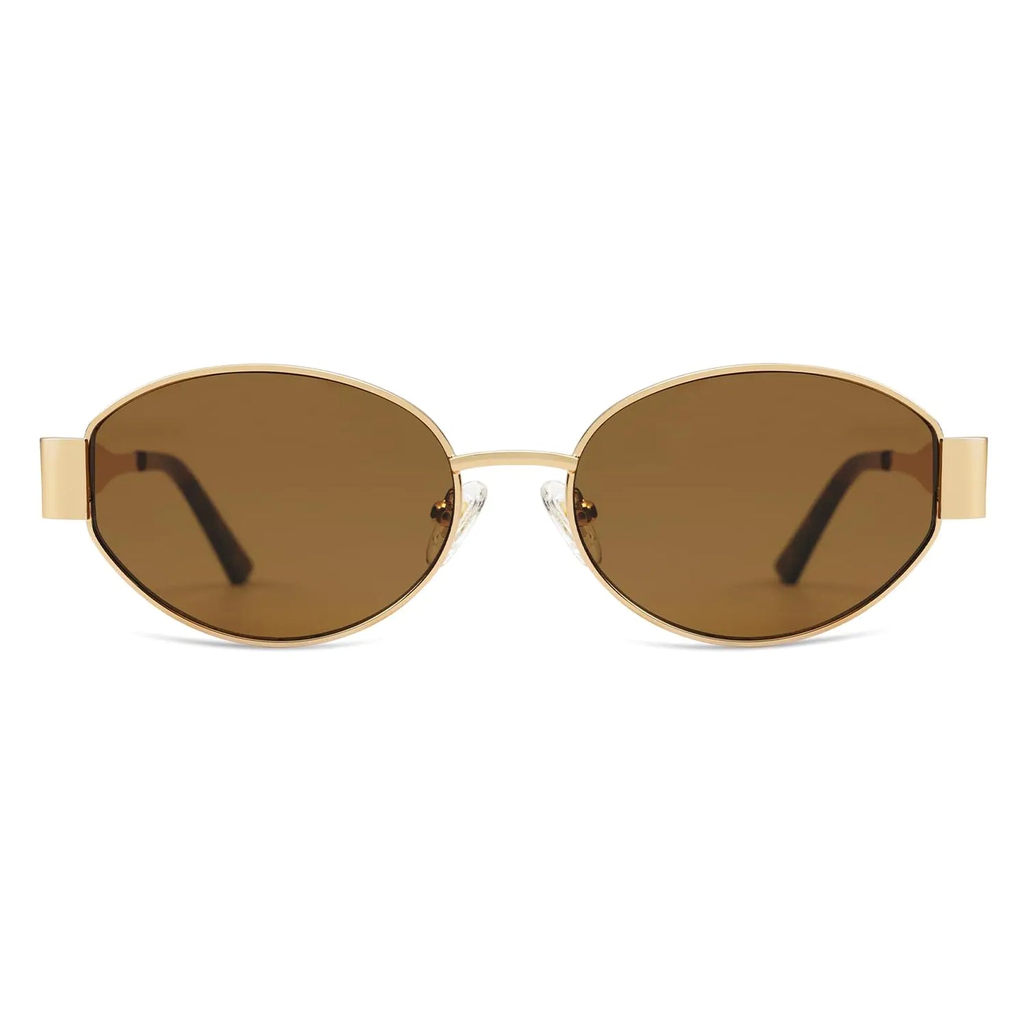 Lunettes de soleil ovales rétro SOJOS - Protection classique UV400