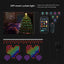Luces de Cortina LED Color Waves con Sincronización