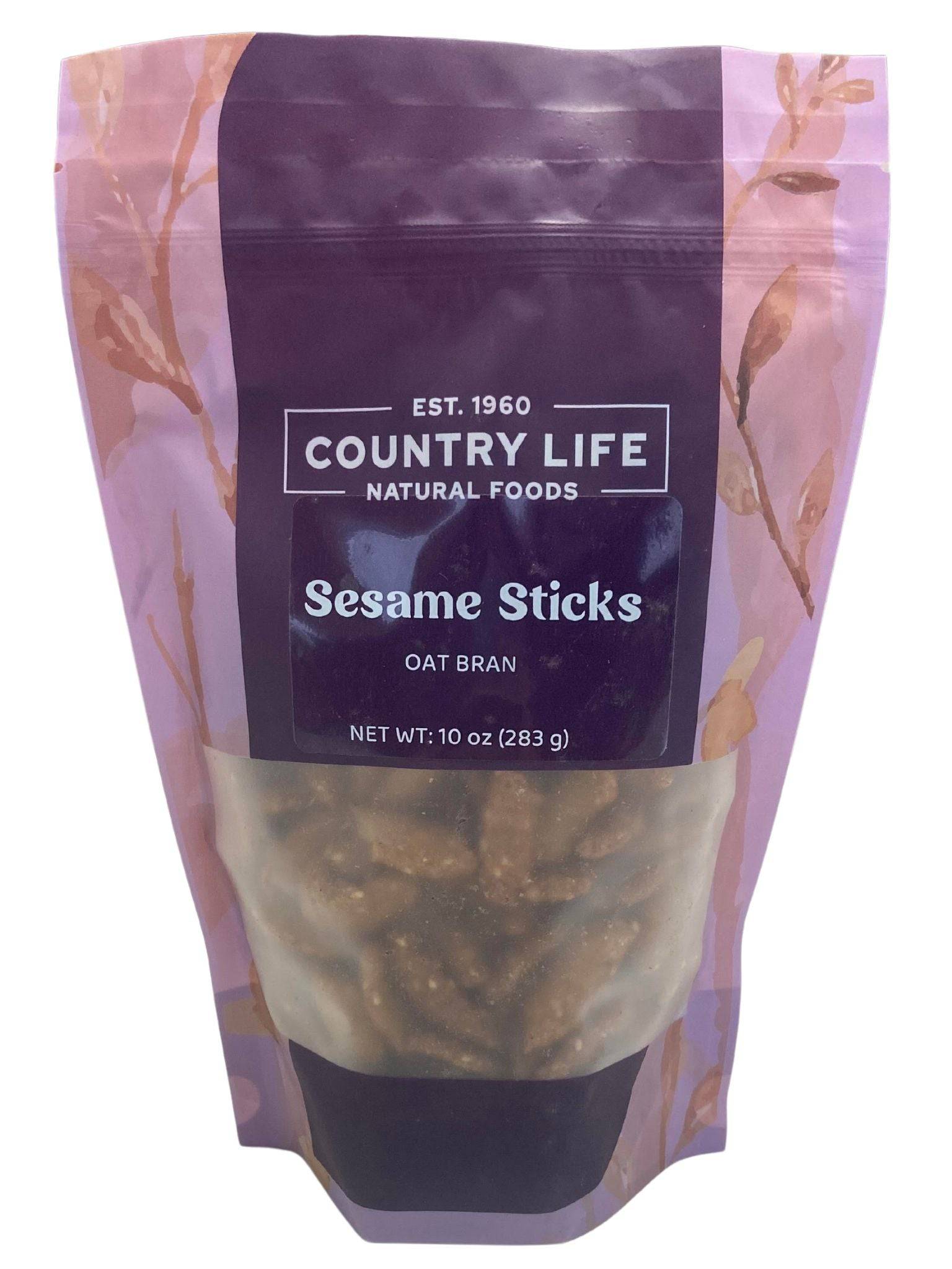 Savory Sesame Oat Bran Sticks - Nutrient-Packed Snack - Korvel