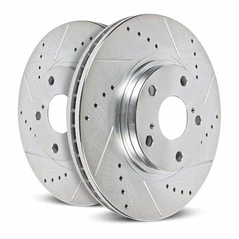 PowerStop Evolution Front Brake Rotor 126.66064S - Drilled & Slotted Performance - Korvel