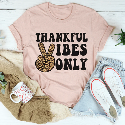 Thankful Vibes Only Tee - Korvel