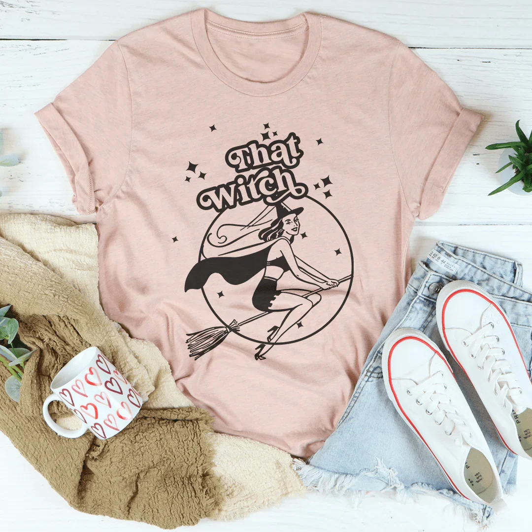 Esa camiseta de bruja