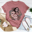 Camiseta floral de los chicos del otoño