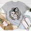 Camiseta floral de los chicos del otoño