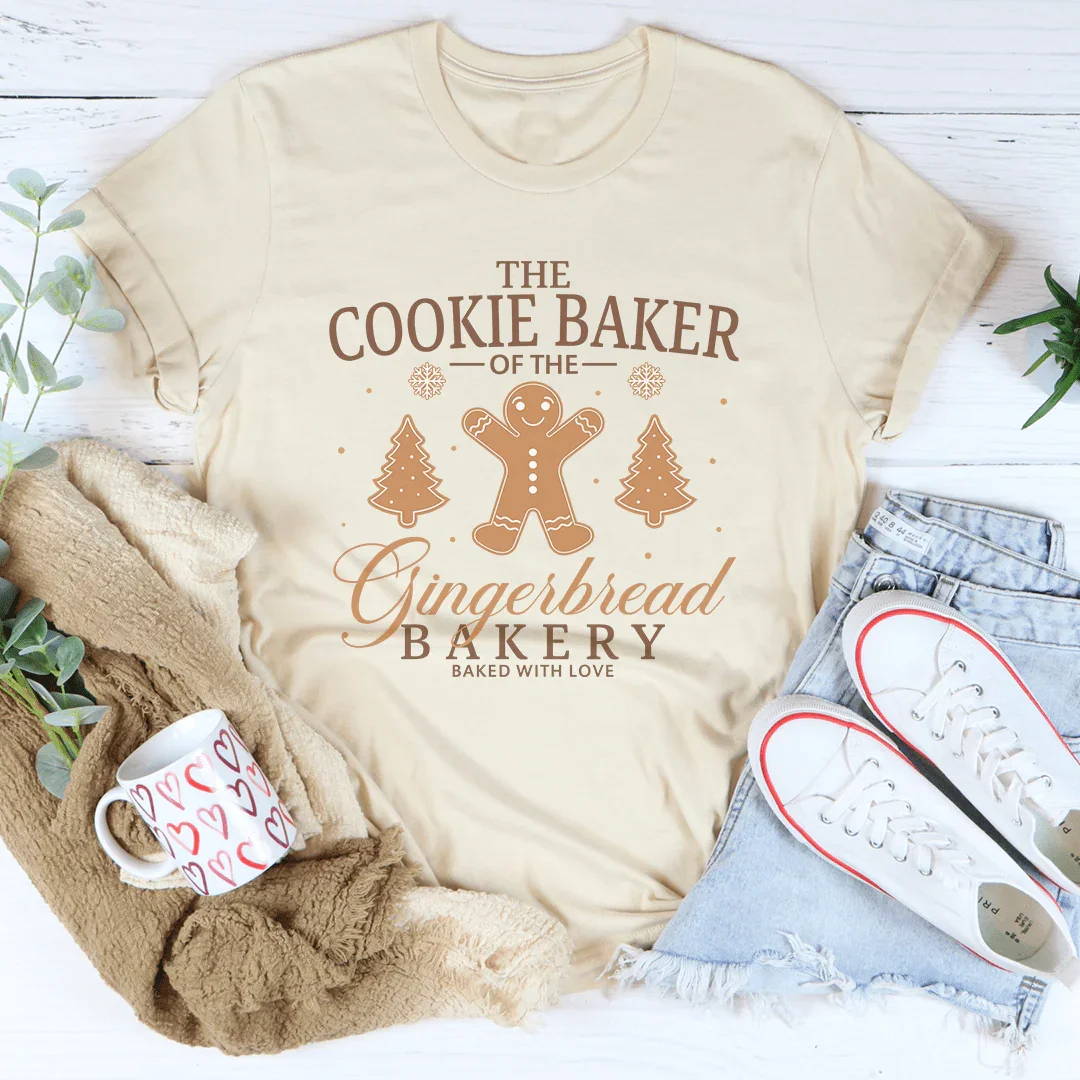 The Cookie Baker T-Shirt - Baked with Love