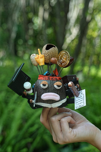 The Corporate Survivor - Funny Stressed Office Worker Doll