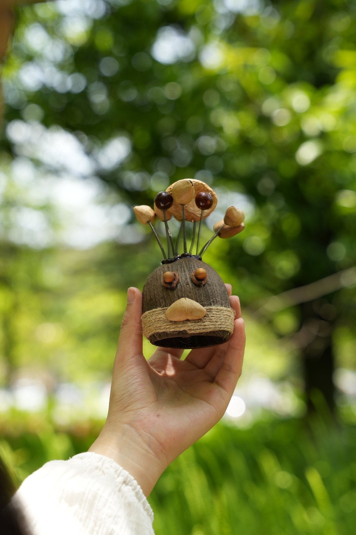 The Crazy Hair Seed Spirit Car Ornament