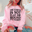 Le sweat-shirt La Terre n'est pas plate
