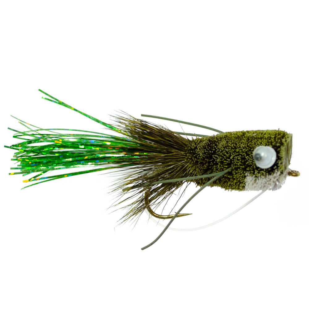 Ultimate Bass Bug Fly Fishing Set - 12 Premium Poppers & Divers - Korvel