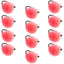 Premium Hot Pink Tungsten Bead Tactical Euro Jig Nymphs - 12 Pack Size 16 - Korvel