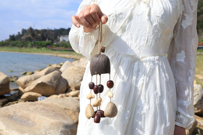 The Forest Chime - Handcrafted Natural Seed Pod Bell & Mobile