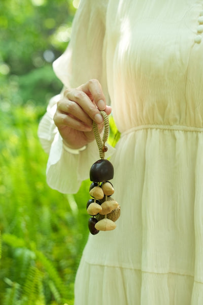 The Forest Dome Chime - Handcrafted Natural Seed Wind Bell
