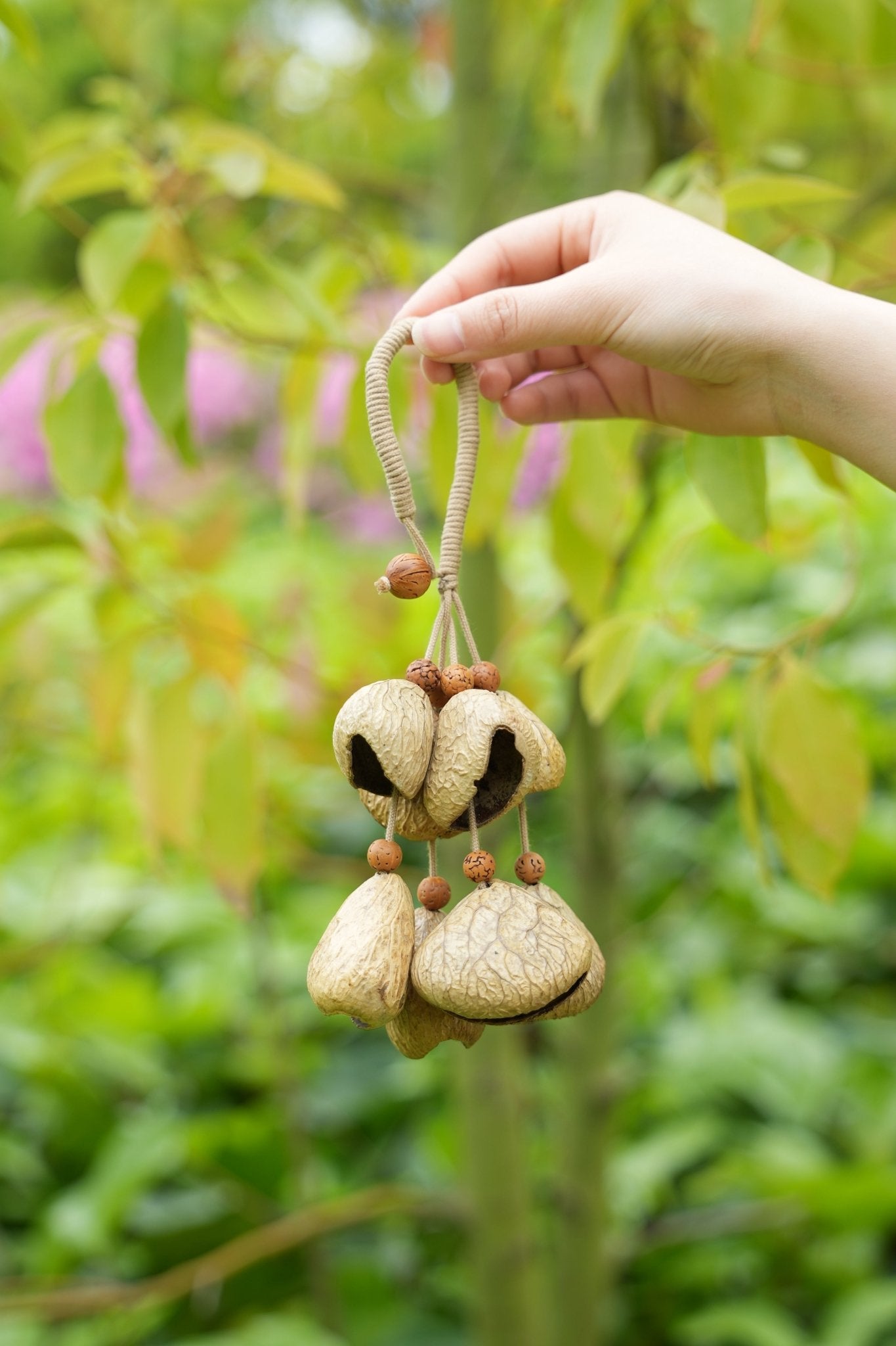 The Forest Harvest Ring - Natural Seed Cluster Charm