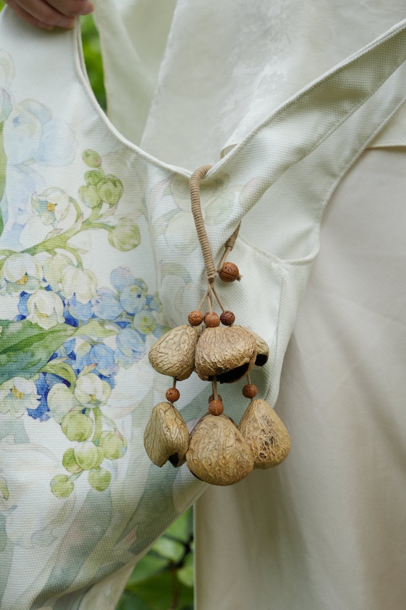 The Forest Harvest Ring - Natural Seed Cluster Charm