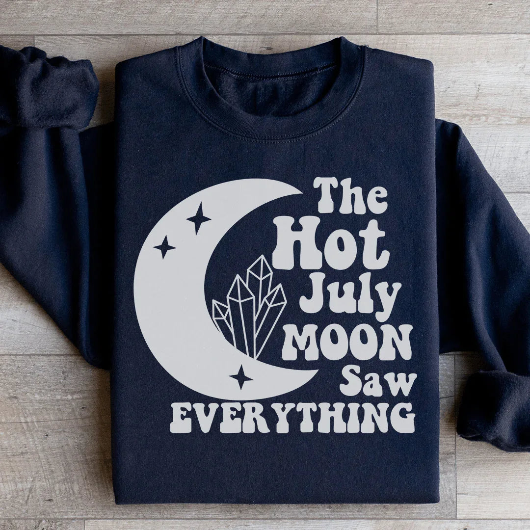 La sudadera "La Luna Caliente de Julio lo Vio Todo"