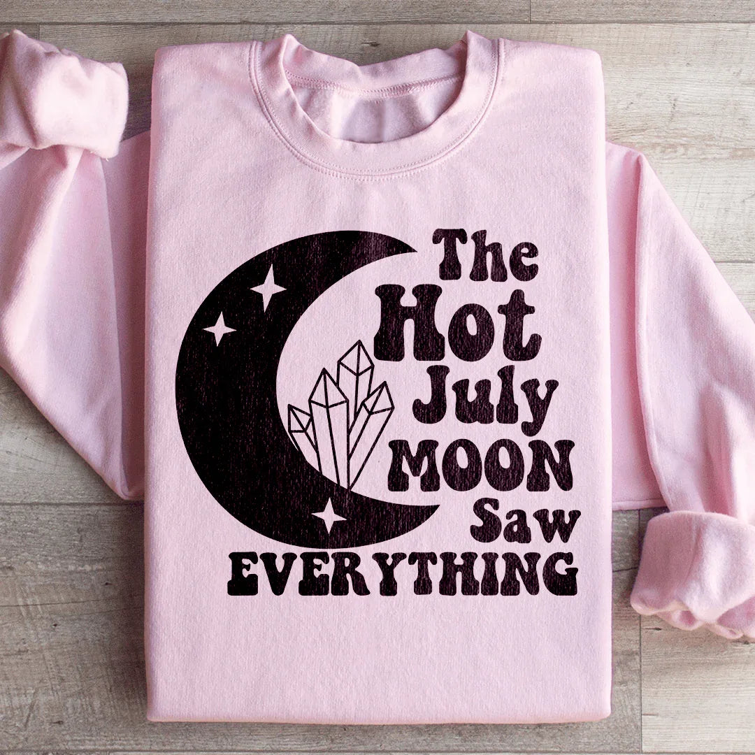 La sudadera "La Luna Caliente de Julio lo Vio Todo"