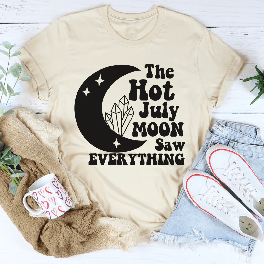 La camiseta "La Luna Caliente de Julio lo Vio Todo"