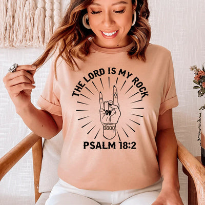 The Lord Is My Rock Tee - Korvel