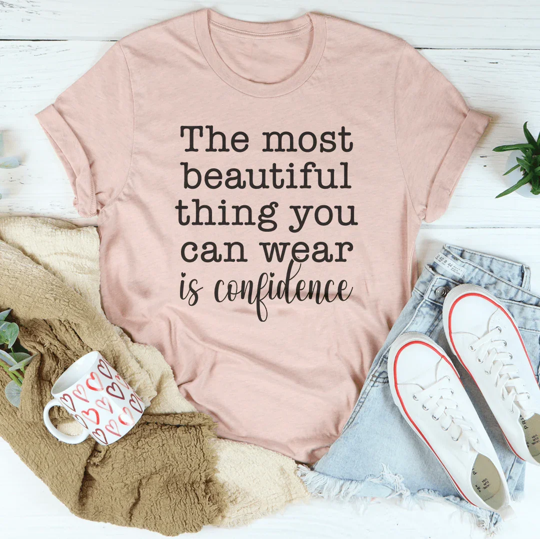 Confidence Tee: Wear Your Assurance with Style