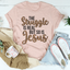 The Struggle Is Real But So Is Jesus Tee