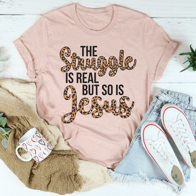 La lucha es real, pero también lo es Jesús Tee