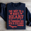 The Way To A Man's Heart Is Through His Ribs Sweatshirt