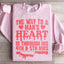 The Way To A Man's Heart Is Through His Ribs Sweatshirt