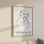 L'impression sur toile Chat Le Monde Peut Attendre
