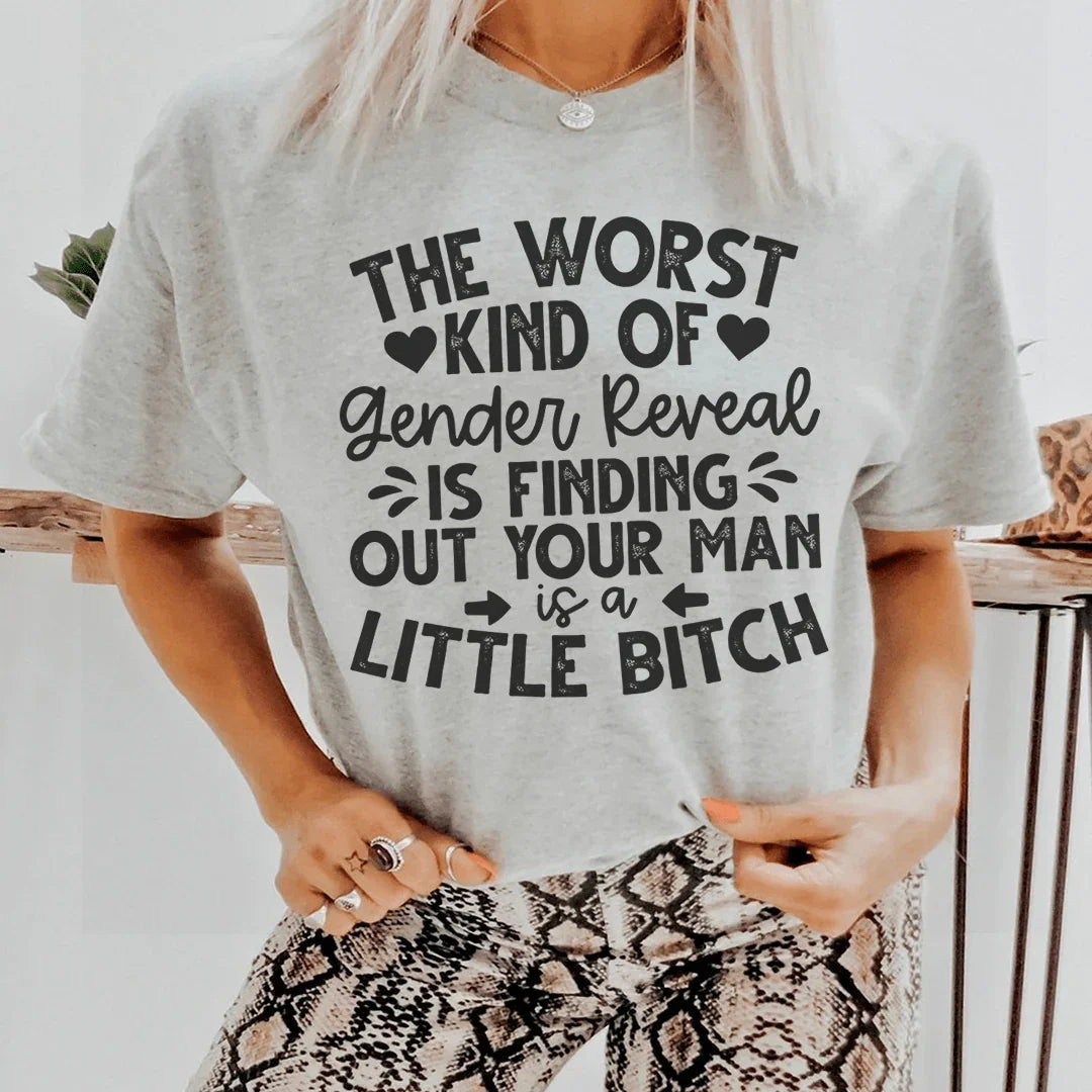 La peor camiseta de revelación de género