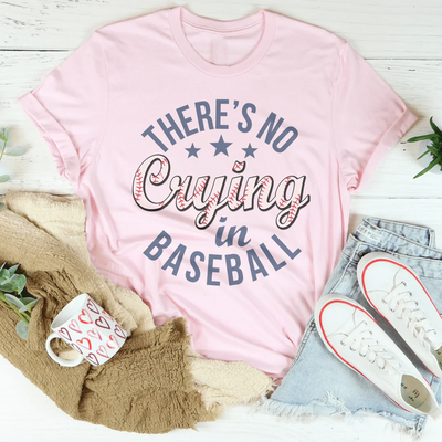 No hay llanto en la camiseta de béisbol