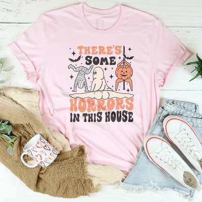 There's Some Horrors In This House Tee - Korvel