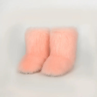 Thermal Fuzzy Platform Boots - Korvel