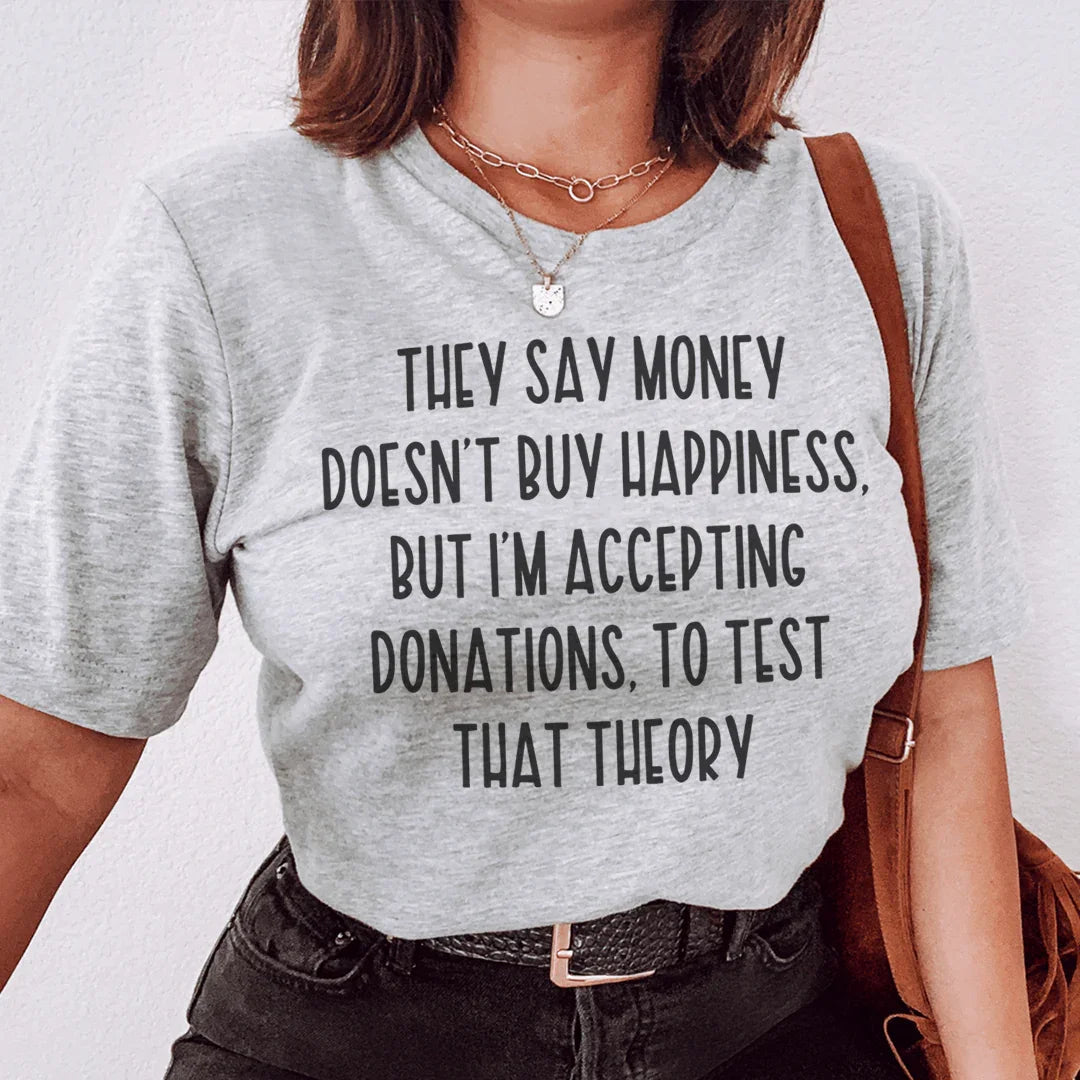 Dicen que el dinero no compra la felicidad.