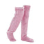 Thick leg warmers, knee pads, warm plush pants, long leg exposed socks - Korvel