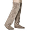 Thick leg warmers, knee pads, warm plush pants, long leg exposed socks - Korvel