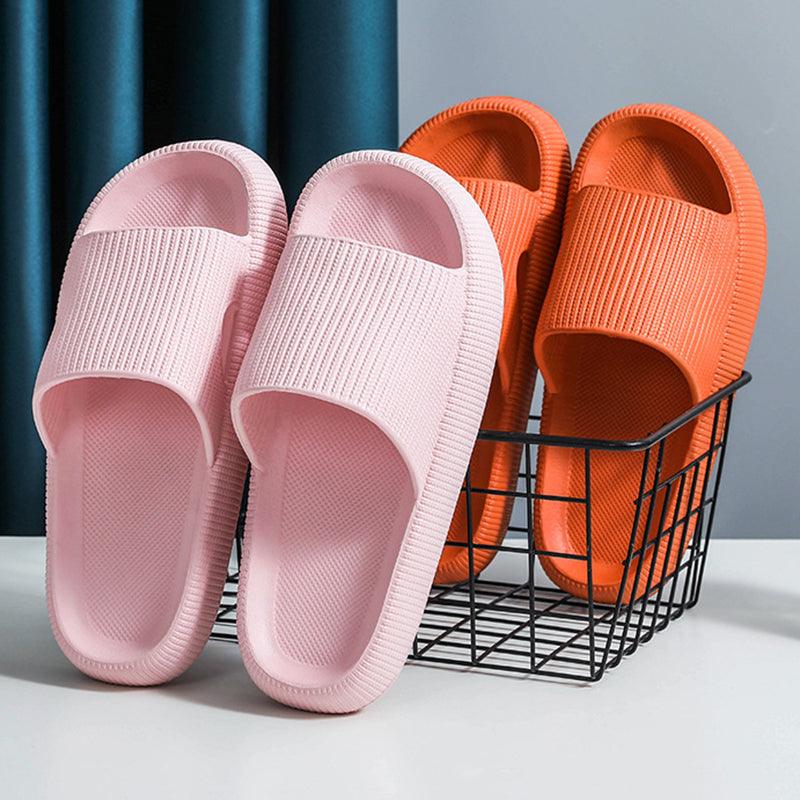 Premium Thick Platform Slippers for Women - Soft EVA Indoor Slides
