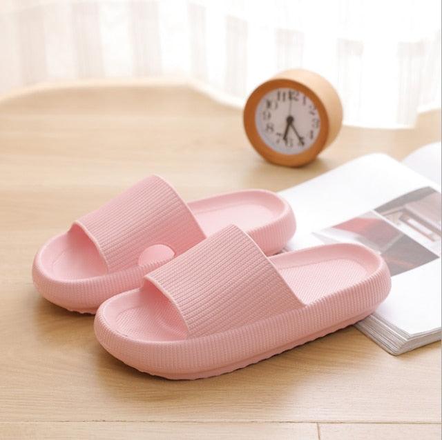 Premium Thick Platform Slippers for Women - Soft EVA Indoor Slides
