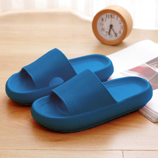 Premium Thick Platform Slippers for Women - Soft EVA Indoor Slides