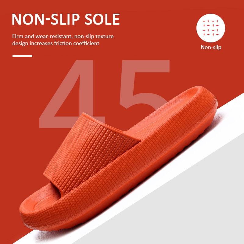 Premium Thick Platform Slippers for Women - Soft EVA Indoor Slides