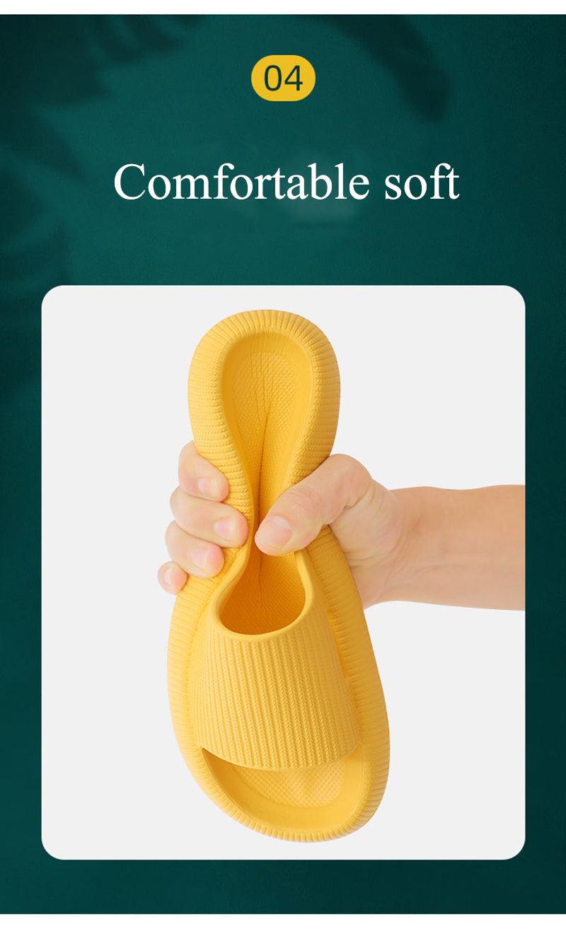 Premium Thick Platform Slippers for Women - Soft EVA Indoor Slides