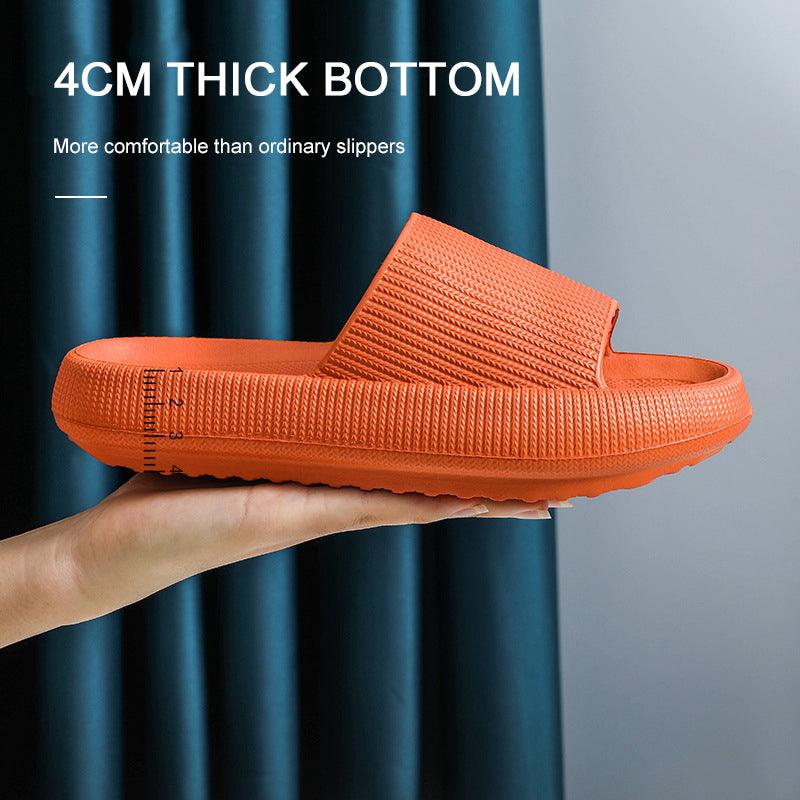 Premium Thick Platform Slippers for Women - Soft EVA Indoor Slides