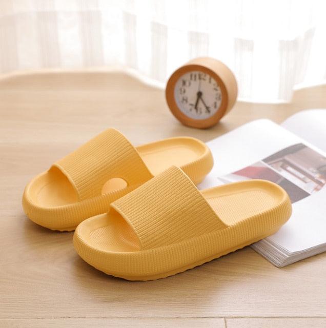 Premium Thick Platform Slippers for Women - Soft EVA Indoor Slides
